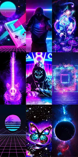 Neon Wallpaper HD ডাউনলোড করুন – সেরা নিওন ওয়ালপেপার কালেকশন - Screenshot 17