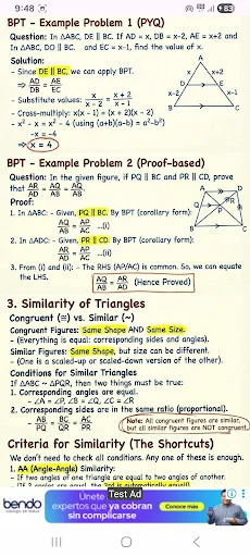 দশম শ্রেণীর গণিত রিভিশন নোটস ডাউনলোড করুন – সেরা পরীক্ষার প্রস্তুতি - Screenshot 5