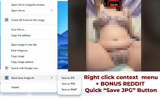 Save Image As NOT WebP ডাউনলোড করুন – সেরা ইমেজ কনভার্টার - Screenshot 1