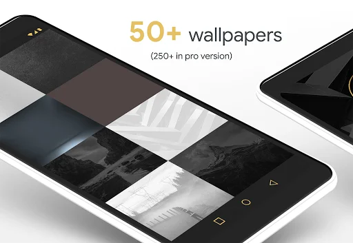 Lines Gold – Icon Pack ডাউনলোড করুন – গোল্ডেন আউটলাইন আইকন - Screenshot 4
