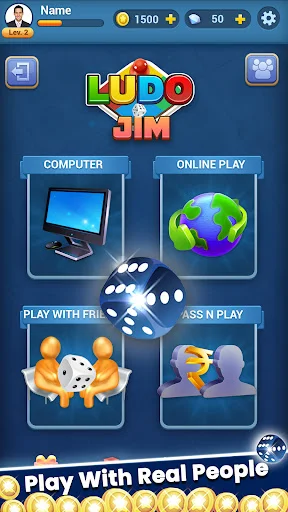 Ludo Jim ডাউনলোড করুন – বন্ধুদের সাথে সেরা অনলাইন লুডু গেম - Screenshot 1
