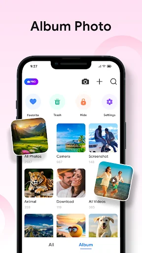 Gallery: Album & Photo Vault ডাউনলোড করুন – সেরা ফটো ম্যানেজার - Screenshot 2