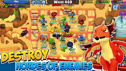 Idle Hero TD Tower Defense RPG ডাউনলোড করুন – সেরা স্ট্র্যাটেজি গেম - Screenshot 23