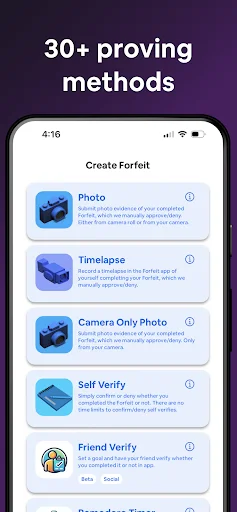 Forfeit: Habit Contracts ডাউনলোড করুন – অভ্যাস গঠনের সেরা অ্যাপ - Screenshot 3
