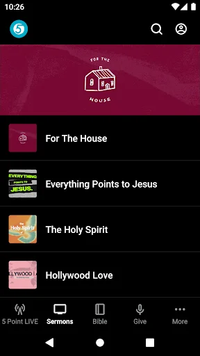 5 Point Church অ্যাপ ডাউনলোড করুন – আধ্যাত্মিক উন্নতির সেরা মাধ্যম - Screenshot 2