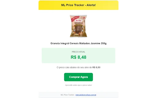 Mercado Livre মূল্য ট্র্যাকার – সেরা দামে পণ্য কিনুন - Screenshot 5