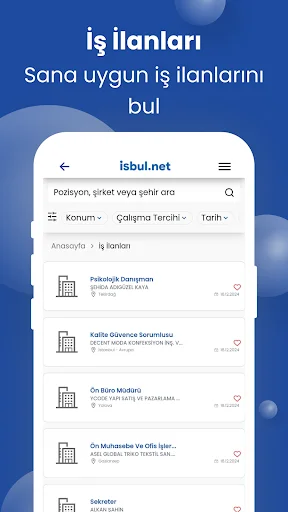 Isbul.net İş İlanları ডাউনলোড করুন – চাকরির সেরা সুযোগ - Screenshot 9