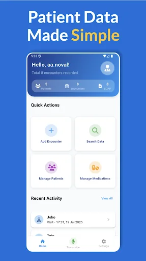 Medical Record Ai ডাউনলোড করুন – এআই চালিত ইএমআর ও এসওএপি সমাধান - Screenshot 2