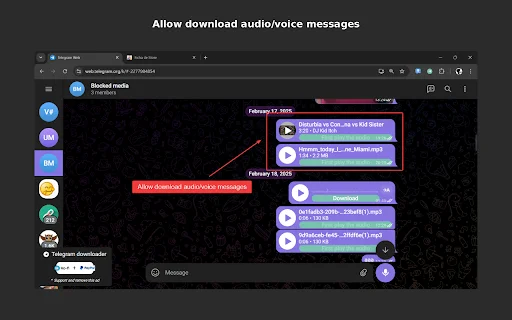 Telegram Downloader: Save Restricted Media & Files Easily - Screenshot 2
