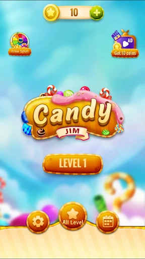 Candy Jim ডাউনলোড করুন – সেরা ক্যান্ডি পাজল গেম ফ্রি ডাউনলোড - Screenshot 7