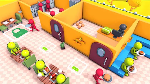 Idle Burger Shop: Cafe Tycoon ডাউনলোড করুন – সেরা রেস্টুরেন্ট গেম - Screenshot 2