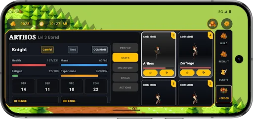 Adventurers Guild: RPG Sim ডাউনলোড করুন – সেরা ফ্যান্টাসি গেম - Screenshot 8