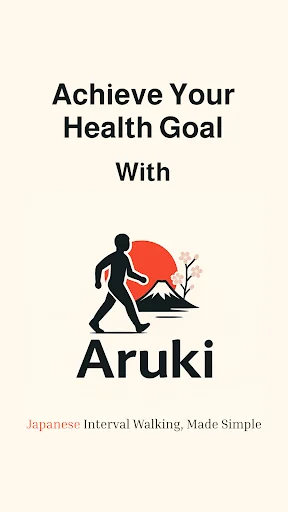 Aruki – Japanese Walking ডাউনলোড করুন: ওজন কমানোর সেরা উপায় - Screenshot 1