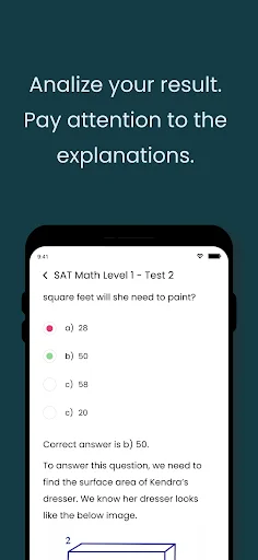 Test Me! – SAT, TOEFL & GRE প্রস্তুতির সেরা অ্যাপ ডাউনলোড করুন - Screenshot 5