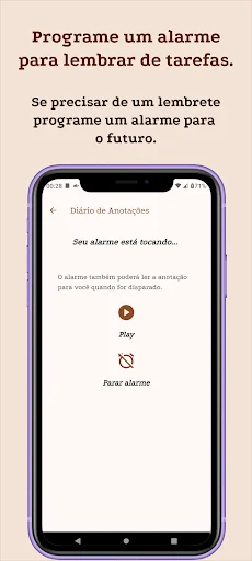 Diário de Anotações ডাউনলোড করুন – আপনার ব্যক্তিগত নোট অ্যাপ - Screenshot 5