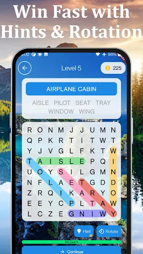 Relaxing Word Search: Harmony ডাউনলোড করুন – মস্তিষ্কের ব্যায়াম - Screenshot 3
