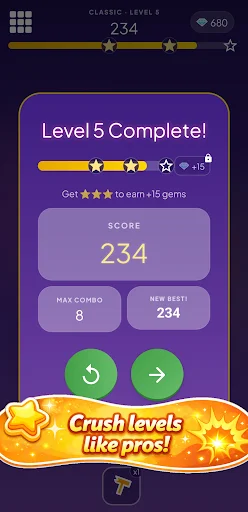 Bubble Crush – Match Puzzle ডাউনলোড করুন – সেরা পাজল গেম - Screenshot 3