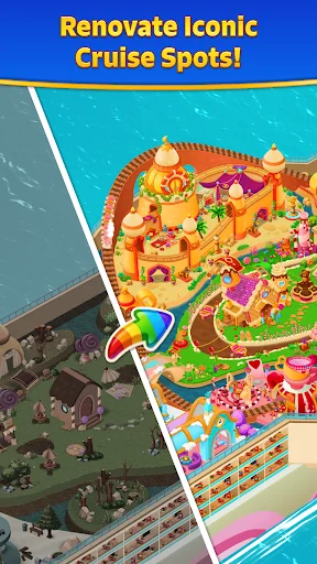 Merge Cruise ডাউনলোড করুন – রহস্যময় পাজল গেম খেলুন - Screenshot 2