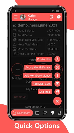 Mess Manager – মেসের হিসাব ও মিল ম্যানেজমেন্টের সেরা সমাধান - Screenshot 9
