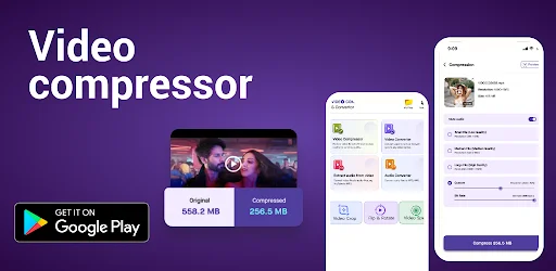 Video Compressor – MB to KB ডাউনলোড করুন – দ্রুত ভিডিও সাইজ কমান - Screenshot 1