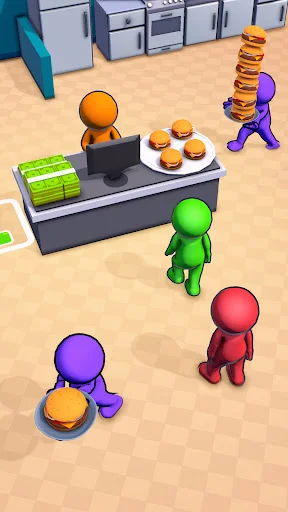 Idle Burger Shop: Cafe Tycoon ডাউনলোড করুন – সেরা রেস্টুরেন্ট গেম - Screenshot 19