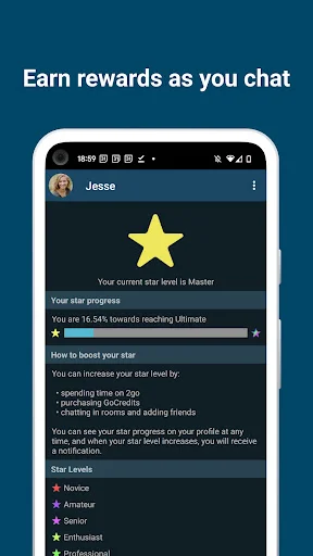 2go Chat ডাউনলোড করুন – নতুন বন্ধু ও চ্যাট রুমের জন্য সেরা অ্যাপ - Screenshot 17