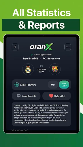 Oranx: Betting Tips ডাউনলোড করুন – AI ভিত্তিক সঠিক প্রেডিকশন - Screenshot 11
