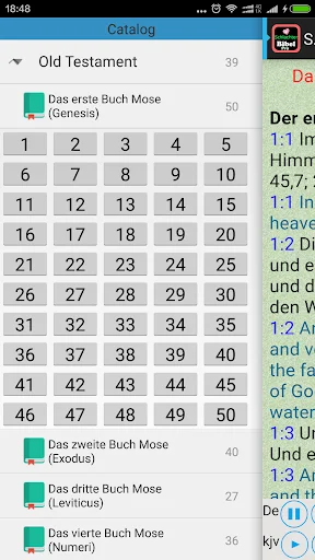 Audio German Schlachter Bible+ ডাউনলোড করুন – জার্মান বাইবেল - Screenshot 2