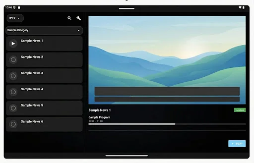 MagCaster IPTV ডাউনলোড করুন – সেরা MAG, Xtream, M3U প্লেয়ার - Screenshot 3
