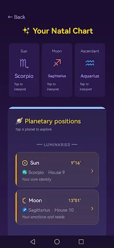 Lunation – Moon & Astrology ডাউনলোড করুন | সেরা লুনার ক্যালেন্ডার অ্যাপ - Screenshot 3