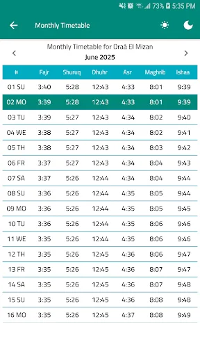 Salatimes Adhan ডাউনলোড করুন – সঠিক নামাজের সময় ও কিবলা - Screenshot 5