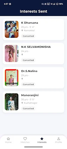 Kongu Elite Matrimony অ্যাপ ডাউনলোড করুন – বিশ্বস্ত জীবনসঙ্গী খুঁজুন - Screenshot 3