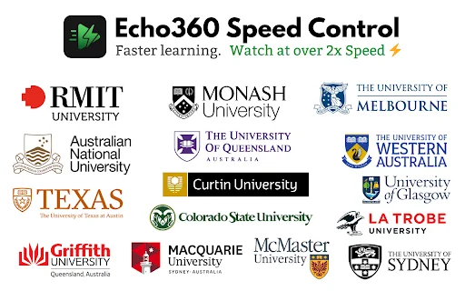 Echo360 Speed Control ডাউনলোড করুন – লেকচারের গতি বাড়ান - Screenshot 1