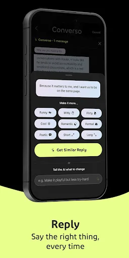 Converso: Text Assistant ডাউনলোড করুন – সেরা AI টেক্সট অ্যানালাইজার - Screenshot 7