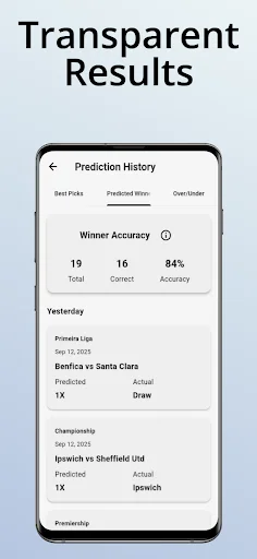 Predwit – AI ফুটবল প্রেডিকশন এবং বাস্কেটবল টিপস ডাউনলোড করুন - Screenshot 4