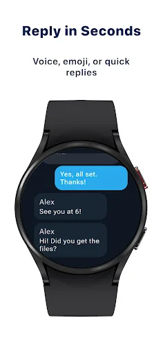 TeleWatch: Telegram Wear OS ডাউনলোড করুন – স্মার্টওয়াচে চ্যাট করুন - Screenshot 2