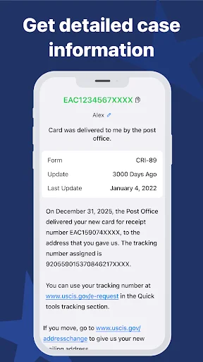 US Immigration Case Tracker ডাউনলোড করুন – USCIS কেস স্ট্যাটাস আপডেট - Screenshot 12