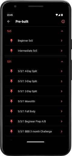 Lift4Fit Gym Workout Tracker ডাউনলোড করুন – সেরা জিম লগ অ্যাপ - Screenshot 13