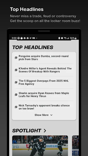NHL Hockey Hub ডাউনলোড করুন – সেরা আইস হকি স্ট্যাটস ট্র্যাকার - Screenshot 5