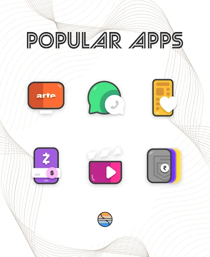 Borderline Icon Pack ডাউনলোড করুন – আপনার ফোনের স্টাইল পরিবর্তন করুন - Screenshot 5
