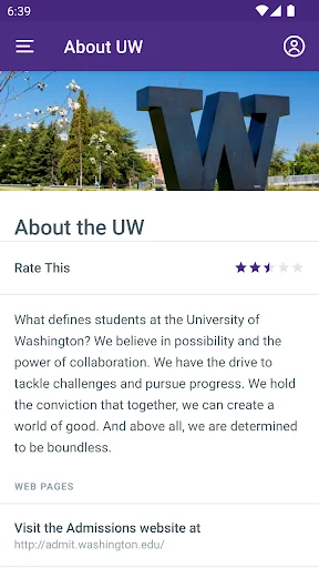 University of Washington Tours ডাউনলোড করুন – ক্যাম্পাস ভ্রমণ গাইড - Screenshot 3