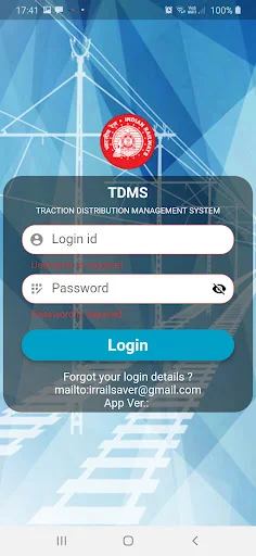 TDMS অ্যাপ ডাউনলোড করুন – ভারতীয় রেলওয়ের ট্র্যাকেশন ম্যানেজমেন্ট - Screenshot 17