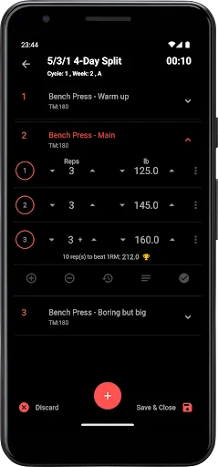 Lift4Fit Gym Workout Tracker ডাউনলোড করুন – সেরা জিম লগ অ্যাপ - Screenshot 15