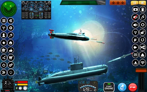 Submarine Navy Warships Battle ডাউনলোড করুন – সেরা নৌ যুদ্ধের গেম - Screenshot 12