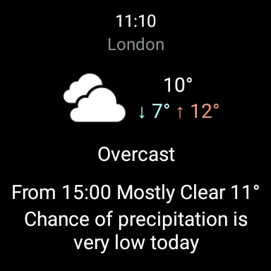 Weather Switzerland XL PRO ডাউনলোড করুন – সঠিক আবহাওয়ার পূর্বাভাস - Screenshot 15