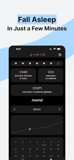 Inward • Calm Sleep Focus ডাউনলোড করুন – মানসিক প্রশান্তি ও গভীর ঘুমের অ্যাপ - Screenshot 6