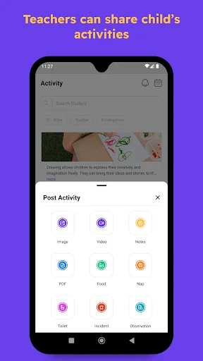 Fleedu: Child Care App ডাউনলোড করুন – প্রি-স্কুল ও ডে-কেয়ার ম্যানেজমেন্ট - Screenshot 7