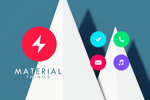 Material Things Icon Pack ডাউনলোড করুন – সেরা ম্যাটেরিয়াল ডিজাইন আইকন - Screenshot 8