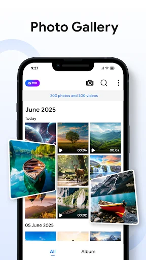 Gallery: Album & Photo Vault ডাউনলোড করুন – সেরা ফটো ম্যানেজার - Screenshot 1