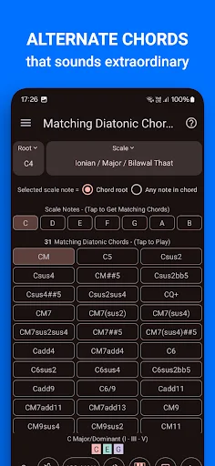 Music Theory Companion ডাউনলোড করুন – মিউজিক থিওরি ও কর্ড শেখার সেরা অ্যাপ - Screenshot 6